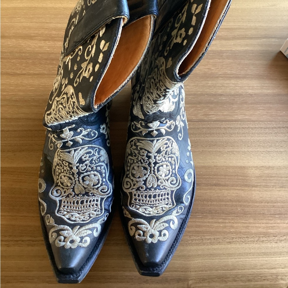 Day of the Dead Old Gringo Klak Cowboy Boots